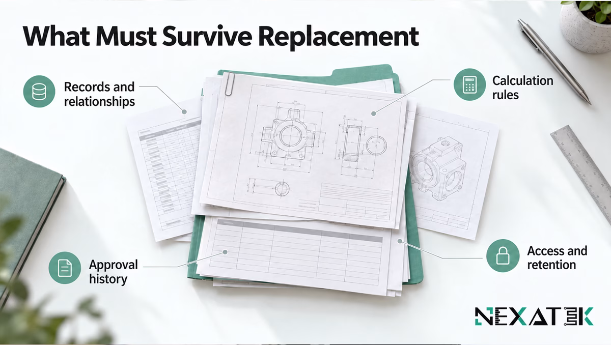 Hybrid explainer - What Must Survive Replacement