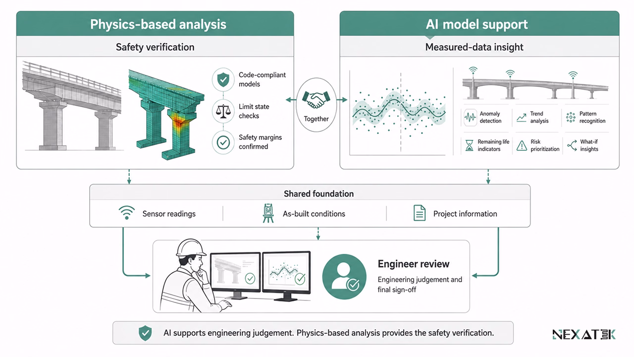 Physics-Based Analysis and AI Model Support.