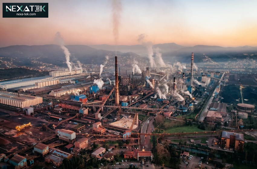 CO2 estimation during manufacturing process