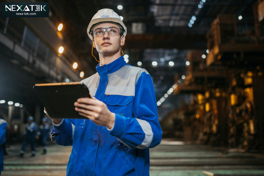 mobile apps help manufacturers during the material production to automize the workflow