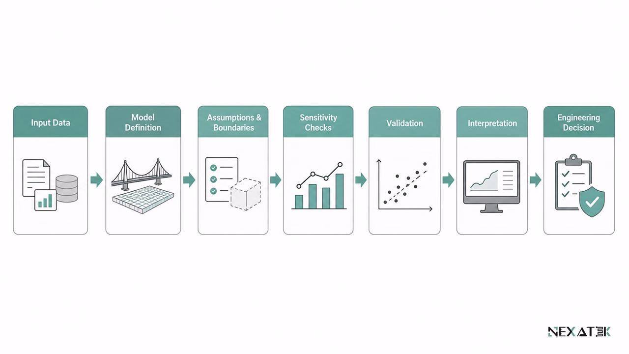 Civil Engineering Simulation Workflow