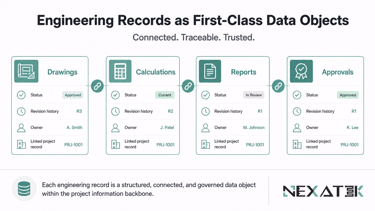 Engineering Records as First-Class Data Objects