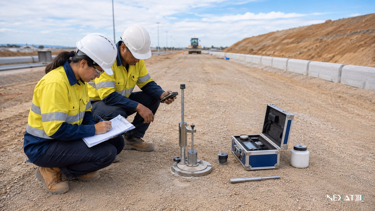 In-Situ Testing on an Infrastructure Site