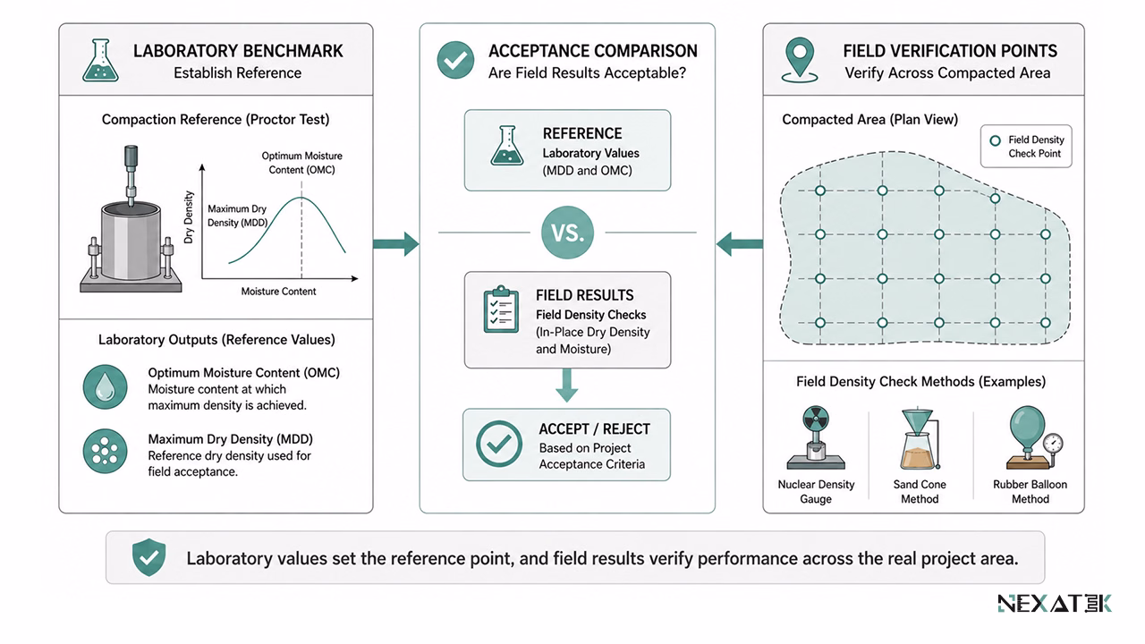 Laboratory Benchmark and Field Verification Pairing