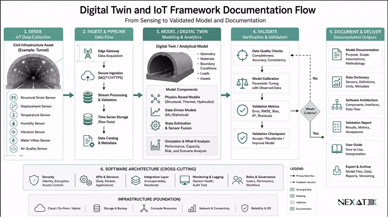 Digital Twin and IoT Framework Documentation Flow